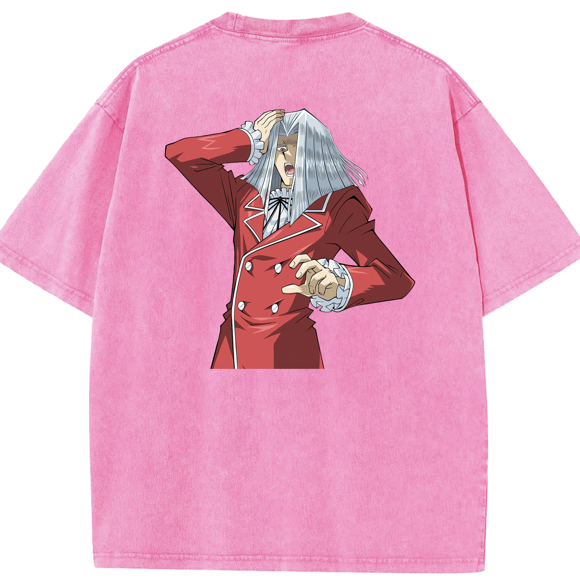 （画像用） 遊☆戯☆王 Yu-Gi-Oh! 綿100% ヴィンテージ風 半袖Tシャツ（背面プリント）
